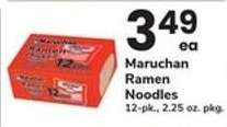 Maruchan Ramen Noodles