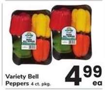 Variety Bell Peppers