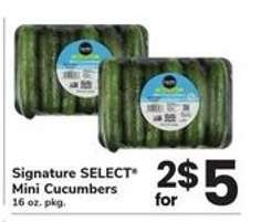 Signature SELECT Mini Cucumbers