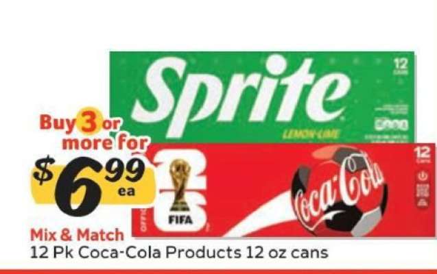 12 Pk Coca-Cola Products