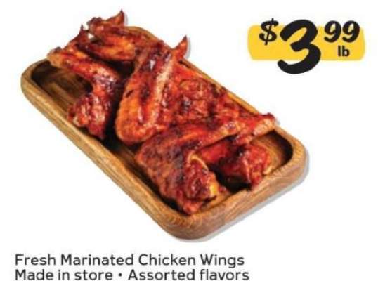 Fresh Marinated Chicken Wings