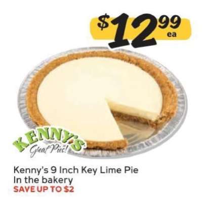 Kenny's 9 Inch Key Lime Pie