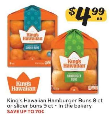 King's Hawaiian Buns
