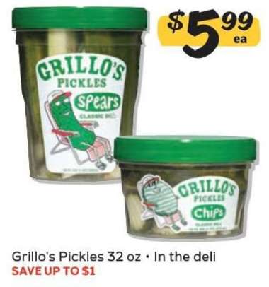 GRILLO'S PICKLES