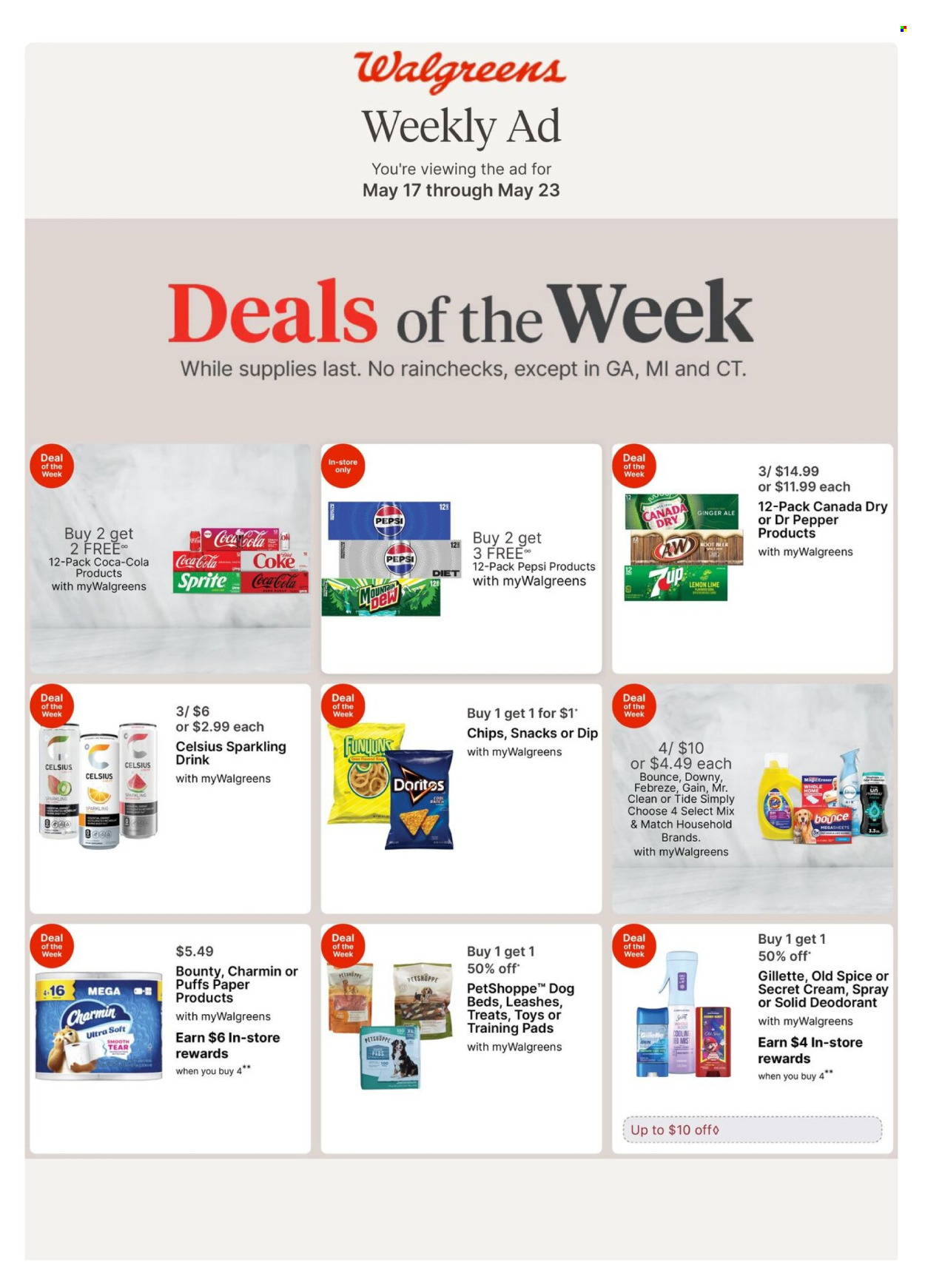 Walgreens ad - 05/17/2026 - 05/23/2026. Page 1