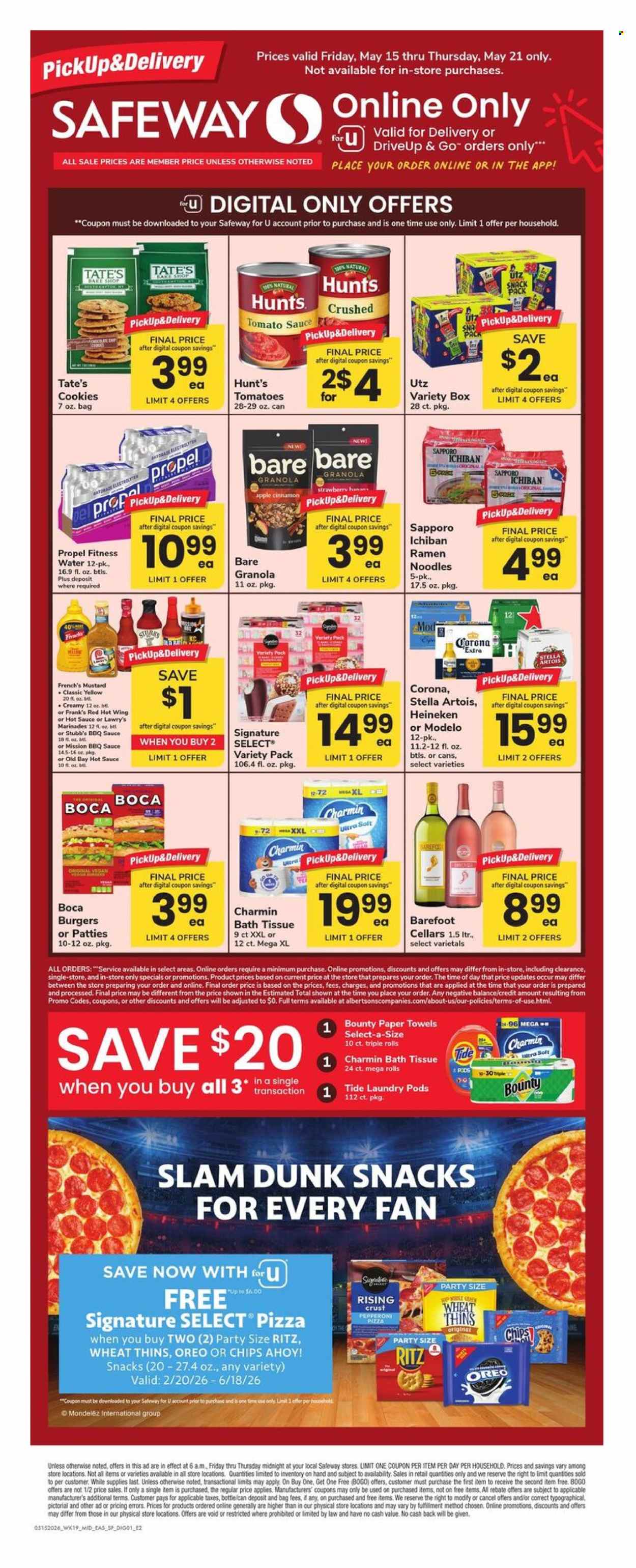 Safeway ad - 05/15/2026 - 05/21/2026. Page 1