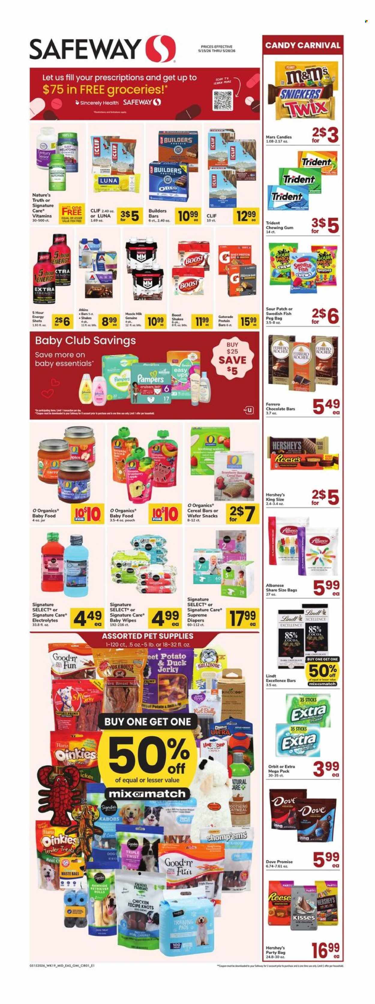 Safeway ad - 05/15/2026 - 05/28/2026. Page 1