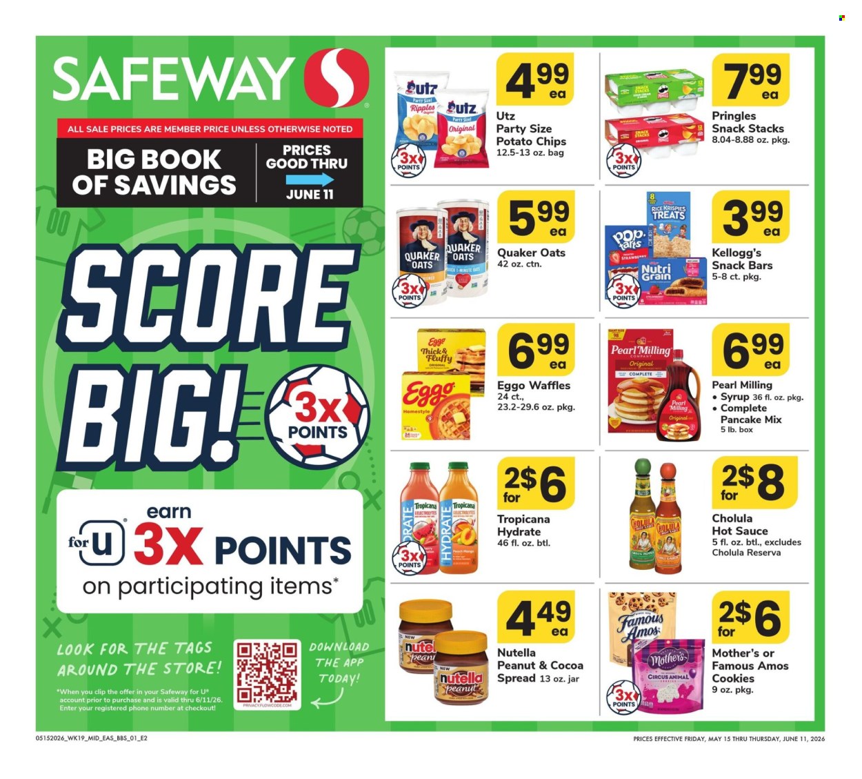 Safeway ad - 05/15/2026 - 06/11/2026. Page 1