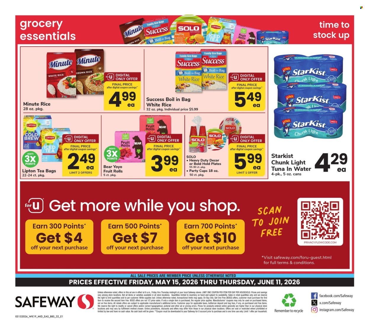Safeway ad - 05/15/2026 - 06/11/2026. Page 32