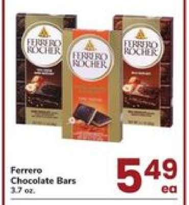 Ferrero Chocolate Bars
