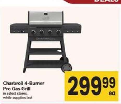 Charbroil 4-Burner Pro Gas Grill