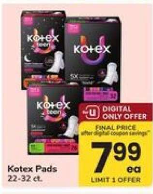 Kotex Pads