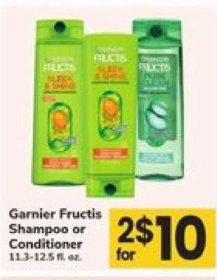 Garnier Fructis Shampoo or Conditioner