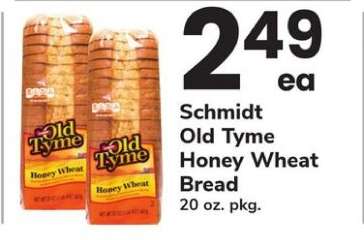 Schmidt Old Tyme Honey Wheat Bread