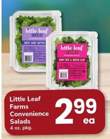 Little Leaf Farms Convenience Salads