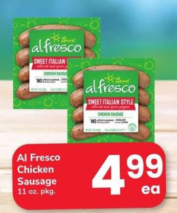 Al Fresco Chicken Sausage