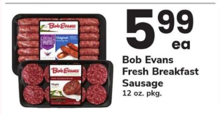 Bob Evans Fresh Breakfast Sausage