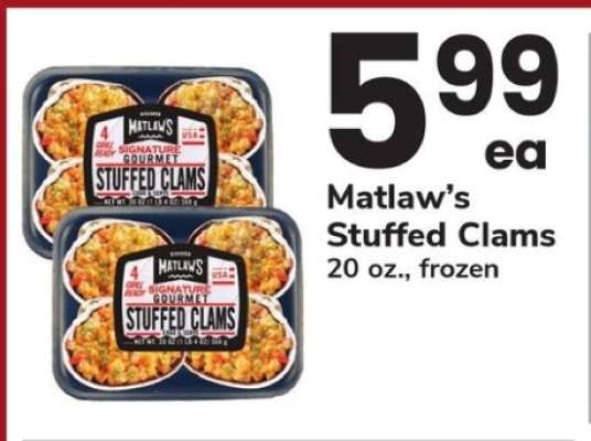 Matlaw's Stuffed Clams