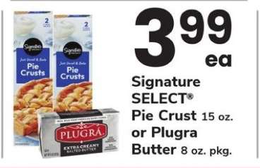 Signature SELECT Pie Crust or Plugra Butter
