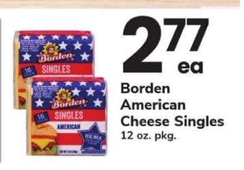Borden American Cheese Singles
