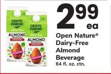 Open Nature Dairy-Free Almond Beverage