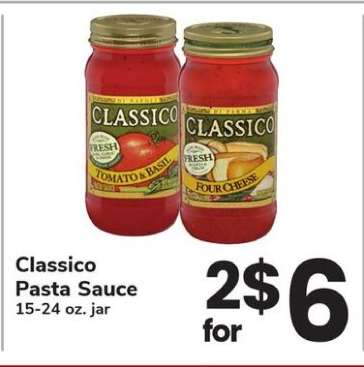 Classico Pasta Sauce