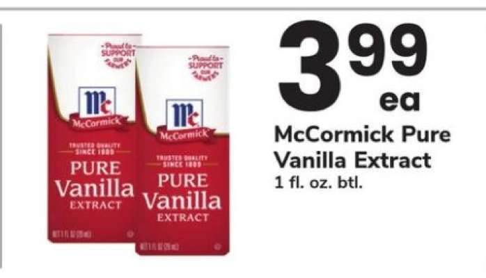 McCormick Pure Vanilla Extract
