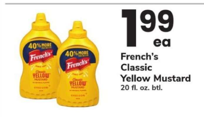 French's Classic Yellow Mustard