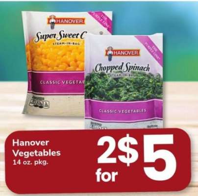Hanover Vegetables