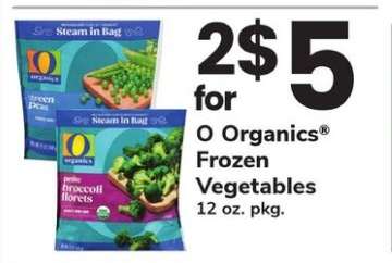 O Organics' Frozen Vegetables