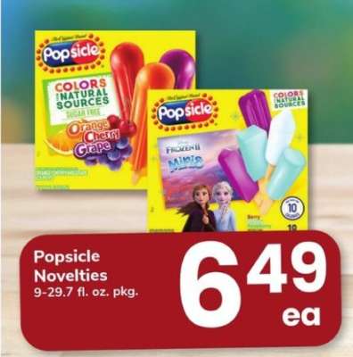 Popsicle Novelties