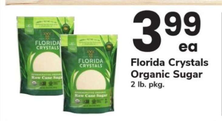 Florida Crystals Organic Sugar