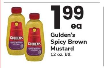 Gulden's Spicy Brown Mustard