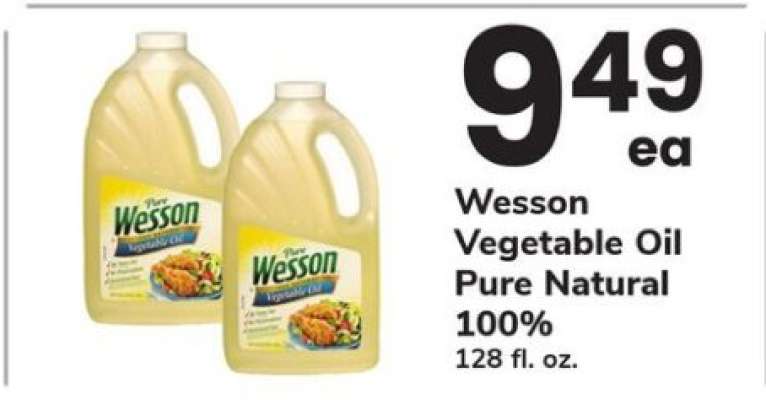 Wesson Vegetable Oil