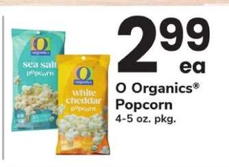 O ORGANICS POPCORN