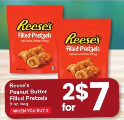 Reese’s Peanut Butter Filled Pretzels