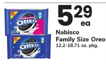 Nabisco Family Size Oreo