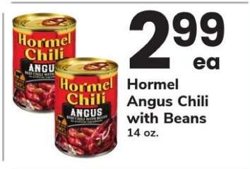 Hormel Angus Chili with Beans