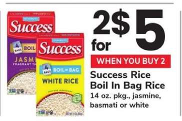 Success Rice Boil In Bag Rice