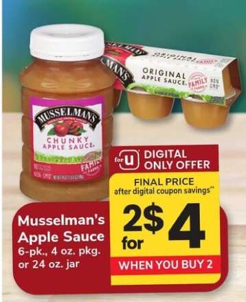 Musselman's Apple Sauce