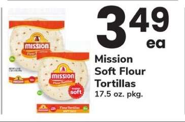 Mission Soft Flour Tortillas