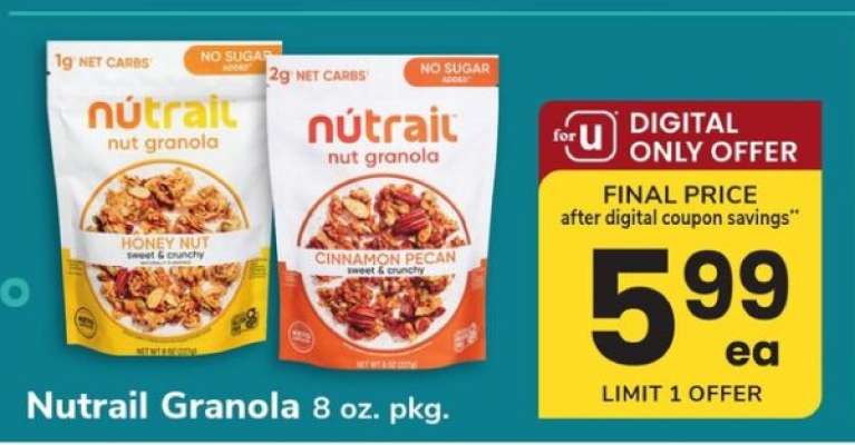 Nutrail Granola