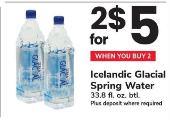 Icelandic Glacial Spring Water