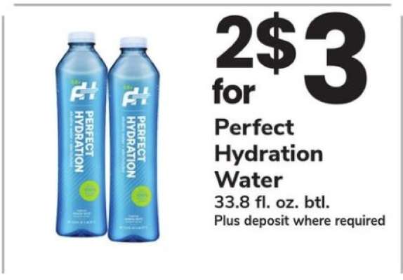 Perfect Hydration Water