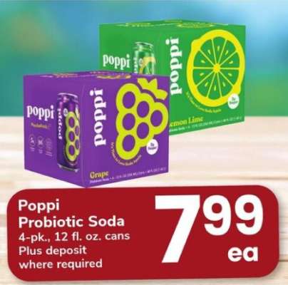 Poppi Probiotic Soda