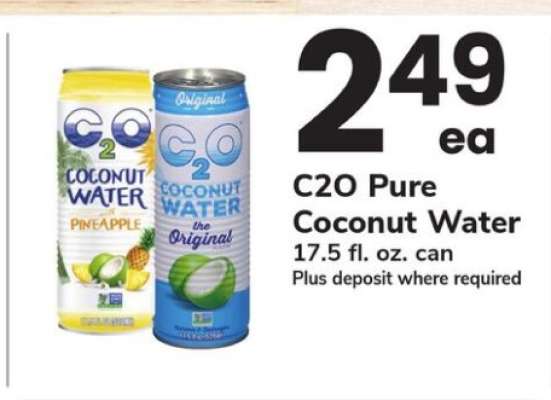 C2O Pure Coconut Water