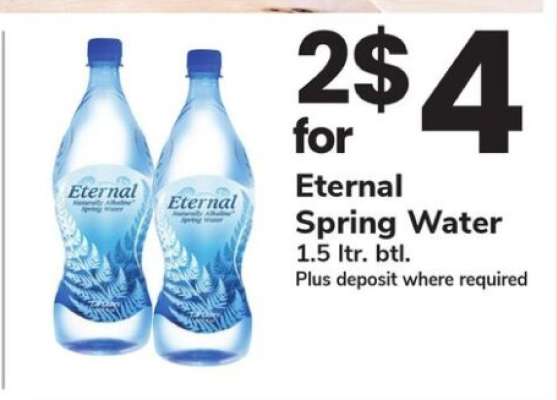 Eternal Spring Water