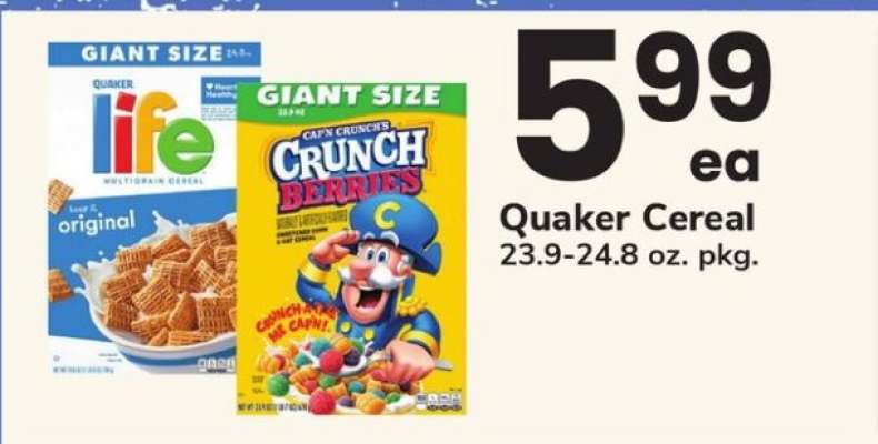 Quaker Cereal