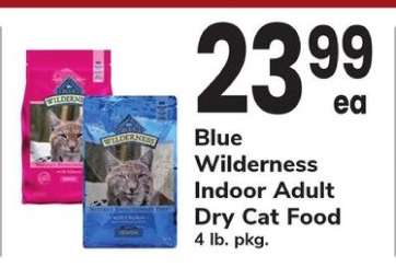 Blue Wilderness Indoor Adult Dry Cat Food
