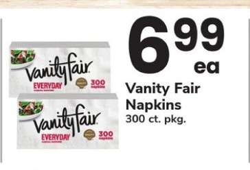 Vanity Fair Napkins